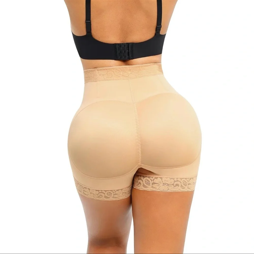SOLD!❌ - Women's Tummy Tucking Butt Enhancing Shorts Shapewear - Picture 3 of 7